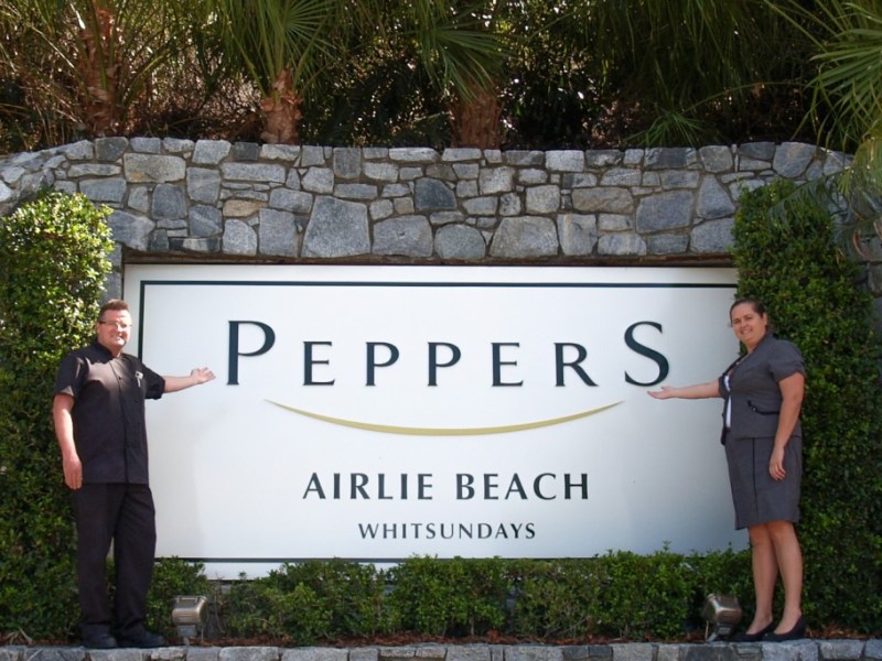 Peppers Airlie Beach Executive Chef Greg Devine and General Manager Jodi Shambrook